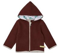 loud + proud Bio-Wollfleece-Jacke mit Kapuze, GOTS zertifiziert