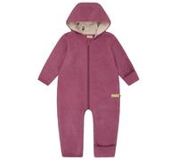 loud + proud Babys & Kinder Wollfleece-Overall, GOTS-zertifiziert Grape(Rosa) 50/56