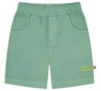 loud + proud Babys & Kinder Bermuda Light Twill, GOTS-zertifiziert Bamboo(Grün) 122/128