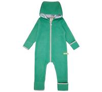 loud + proud Babys & Kinder Wollfleece-Overall, GOTS-zertifiziert Plant(Grün) 62/68