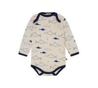 loud + proud Babys & Kinder Body langarm Druck, GOTS-zertifiziert Ultramarine(Blau) 86/92