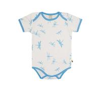 loud + proud Babys & Kinder Body kurzarm Druck, GOTS-zertifiziert Basin(Blau) 74/80