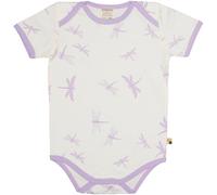 loud + proud Babys & Kinder Body kurzarm Druck, GOTS-zertifiziert Lilac(Lila) 74/80