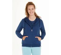 loud + proud Damen Sweat Kapuzenjacke, GOTS-zertifiziert Ultramarine(Blau) 38