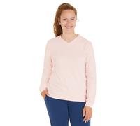 loud + proud Damen Sweat Strukturmuster, GOTS-zertifiziert Rosé(Rosa) 42