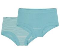 loud + proud Doppelpack Kinder Unterhosen Pantys, Feinripp aus Bio Baumwolle und GOTS Zertifiziert