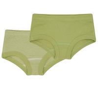 loud + proud Babys & Kinder Doppelpack Pantys aus Feinrippp, GOTS-zertifiziert Avocado(Grün) 86/92