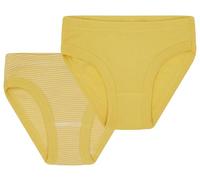 loud + proud Babys & Kinder Doppelpack Slips aus Feinripp, GOTS-zertifiziert Gold(Gelb) 98/104