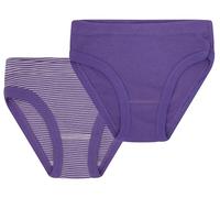 loud + proud Doppelpack Kinder Unterhosen Slips, Feinripp aus Bio Baumwolle und GOTS Zertifiziert