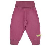 loud + proud Babys & Kinder Hose aus Baumwoll-Fleece, GOTS-zertifiziert Grape(Rosa) 98/104