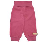 loud + proud Babys & Kinder Hose aus Baumwoll-Fleece, GOTS-zertifiziert Rouge(Pink) 62/68