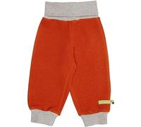 loud + proud Baby & Kinder Hose Wollfleece, GOTS-zertifiziert Terracotta(Orange) 62/68