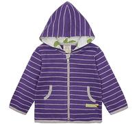 loud + proud Babys & Kinder Jacke Ringel, GOTS-zertifiziert Violet(Lila) 74/80