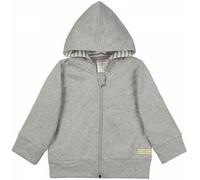 loud + proud Kapuzenjacke, GOTS-zertifiziert Grey(Grau) 98/104