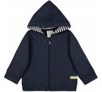 loud + proud Kapuzenjacke, GOTS-zertifiziert Navy(Blau) 86/92