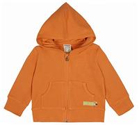 loud + proud Kapuzenjacke Rippenstruktur, GOTS zertifiziert