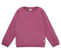loud + proud Kinder Fleece-Sweatshirt, GOTS-zertifiziert Grape(Rosa) 146/152