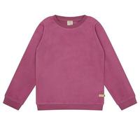 loud + proud Kinder Fleece-Sweatshirt, GOTS-zertifiziert Grape(Rosa) 158/164