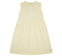 loud + proud Kinder Kleid Streifen mit Leinen, GOTS-zertifiziert Blonde(Gelb) 146/152
