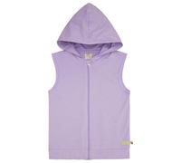 loud + proud Kinder Weste mit Kapuze, GOTS-zertifiziert Lilac(Lila) 146/152