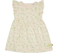 loud + proud Babys & Kinder Kleid aus Musseline Jersey mit Druck, GOTS-zertifiziert Vanilla(Natur) 86/92