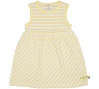 loud + proud Babys & Kinder Kleid Streifen mit Leinen, GOTS-zertifiziert Blonde(Gelb) 74/80