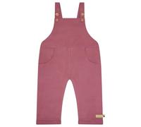 loud + proud Babys & Kinder Latzhose aus Cord, GOTS-zertifiziert Grape(Rosa) 74/80