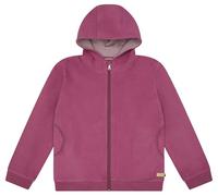 loud + proud Mädchen Baumwoll-Fleece, GOTS Zertifiziert Fleecejacke