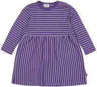 loud + proud Mädchen Derby Rib, GOTS Zertifiziert Kinderkleid, Violet, 74-80 EU