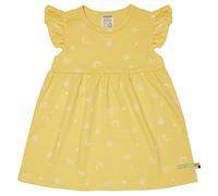 loud + proud Babys & Kinder Kleid Slub Jersey, GOTS-zertifiziert Gold 110/116