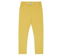 loud + proud Mädchen Uni, GOTS Zertifiziert Leggings, Gold, 134-140 EU
