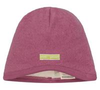 loud + proud Babys & Kinder Mütze Wollfleece, GOTS-zertifiziert Grape(Rosa) 122/128
