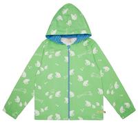 loud + proud Kinder Outdoorjacke, GOTS-zertifiziert Opal(Grün) 146/152