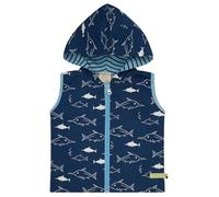 loud + proud Babys & Kinder Outdoorweste, GOTS-zertifiziert Ultramarine(Blau) 110/116