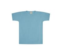 loud + proud Kinder T-Shirt uni, GOTS-zertifiziert Air(Blau) 134/140