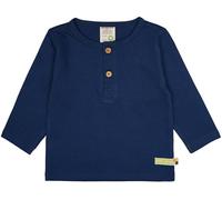 loud + proud Babys & Kinder Shirt aus Musseline Jersey, GOTS-zertifiziert Ultramarine(Blau) 98/104