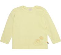 loud + proud Babys & Kinder Shirt Derby Rib mit Druck, GOTS-zertifiziert Blonde(Gelb) 74/80