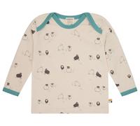 loud + proud Babys & Kinder Shirt langarm mit Druck, GOTS-zertifiziert Oregano(Grün) 110/116