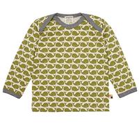 loud + proud Shirt Langarm mit Print Wal, GOTS Zertifiziert