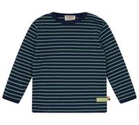 loud + proud Babys & Kinder Shirt Streifen, GOTS-zertifiziert Ultramarine(Blau) 62/68