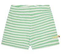 loud + proud Babys & Kinder Short Ringel mit Leinen, GOTS-zertifiziert Opal(Grün) 74/80