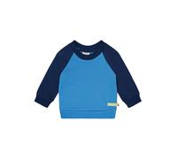 loud + proud Babys & Kinder Sweatshirt mit Raglanärmeln, GOTS-zertifiziert Azur/Ultramarine(Blau) 98/104