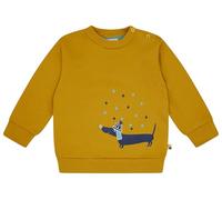 loud + proud Babys & Kinder Sweatshirt mit Druckmotiv, GOTS-zertifiziert Curry(Gelb) 74/80