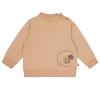 loud + proud Babys & Kinder Sweatshirt mit Pflanzenfarben gefärbt, GOTS zertifiziert Walnut(braun) 122/128