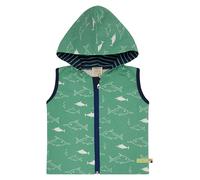 loud + proud Sweatweste in Grün - Größe 122/128 | Babyjacken