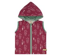 loud + proud Sweatweste in Rot - Größe 122/128 | Babyjacken