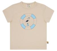 loud + proud Babys & Kinder T-Shirt Druck, GOTS-zertifiziert Vanilla(Natur) 62/68