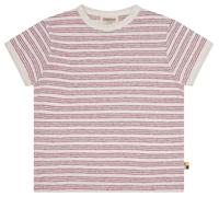 loud + proud T-Shirt Streifen mit Leinen und Bio Baumwolle, GOTS Zertifiziert