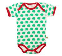loud + proud Unisex Baby (0-24 Monate) Body 201, Animalprint, Gr. 56 (Herstellergröße: 50/56), Grün (Verde ve)