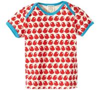 loud + proud Unisex - Baby Hemd, Tierdruck 204, Gr. 86/92, Rot (Tomato)